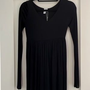 Black long sleeve, long dress. Stockholm Atelier & other stories, size 2.